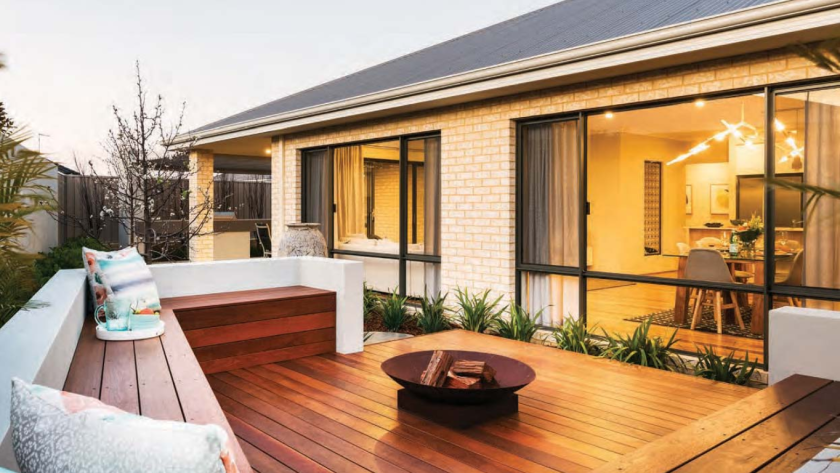 Beautiful modern home featuring high end aluminium windows with expansive glazing