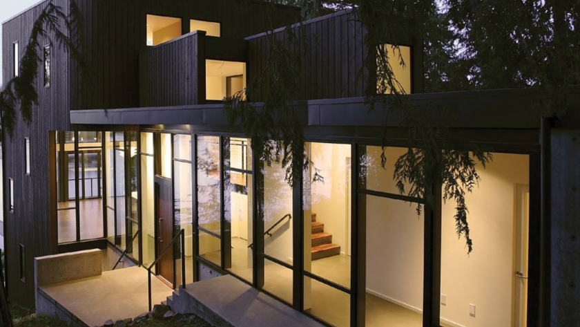 Contemporary home showcasing the best aluminium windows with expansive glass panels and modern frames