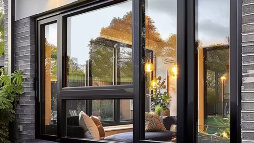Stylish aluminium windows for home offering expansive views and modern design