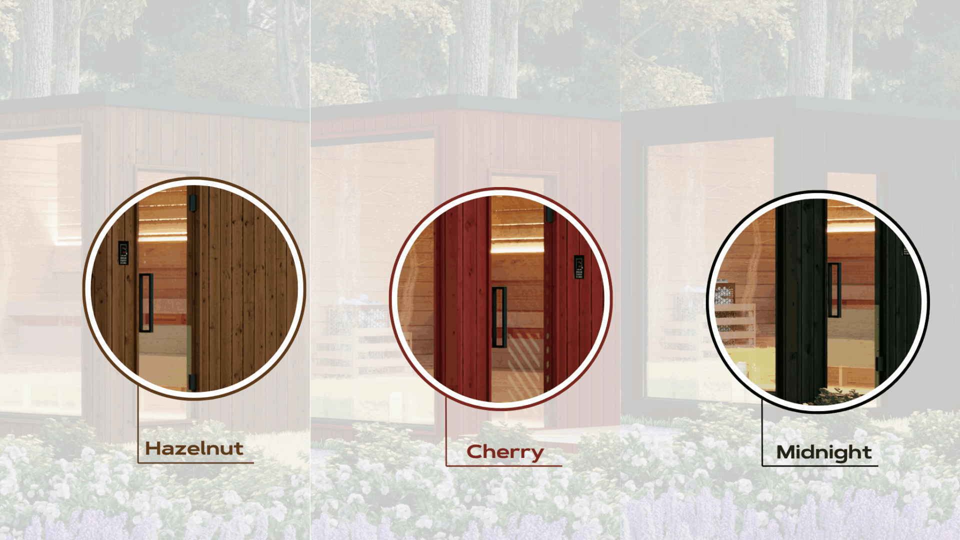 Outdoor Barrel Sauna Medium