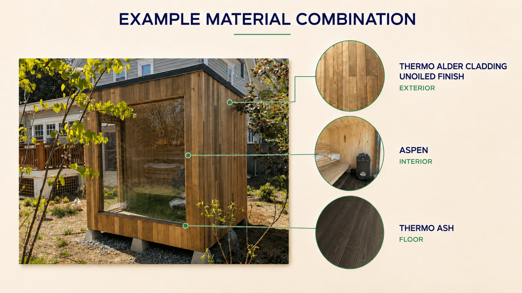 Outdoor Barrel Sauna Medium