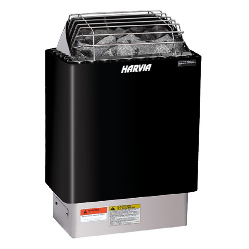 Harvia KIPW Sauna Heater Black