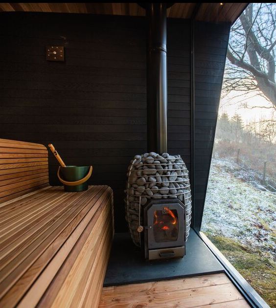HUUM HIVE Wood 13 kW Wood-Burning Sauna Heater