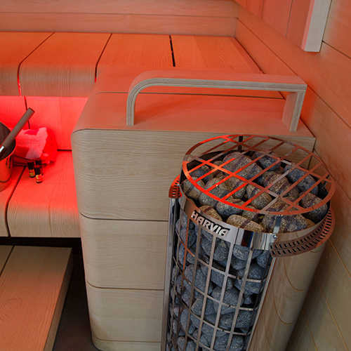 Harvia Cilindro PC80 8kW Electric Sauna Heater