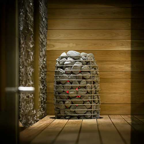 hive mini electric sauna heater embedded