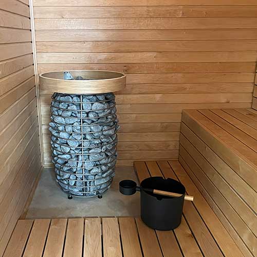 HUUM Hive Mini Sauna Heater with Rail