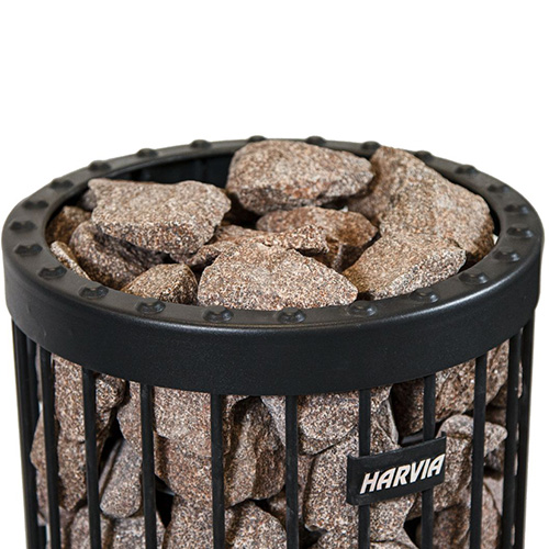 Harvia AC3050 Elite Pro Heavy Duty Sauna Stones, 5-10 cm, in Heater