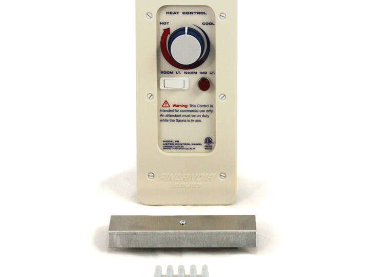 Finlandia F-2 wall-mounted on/off sauna control with thermostat